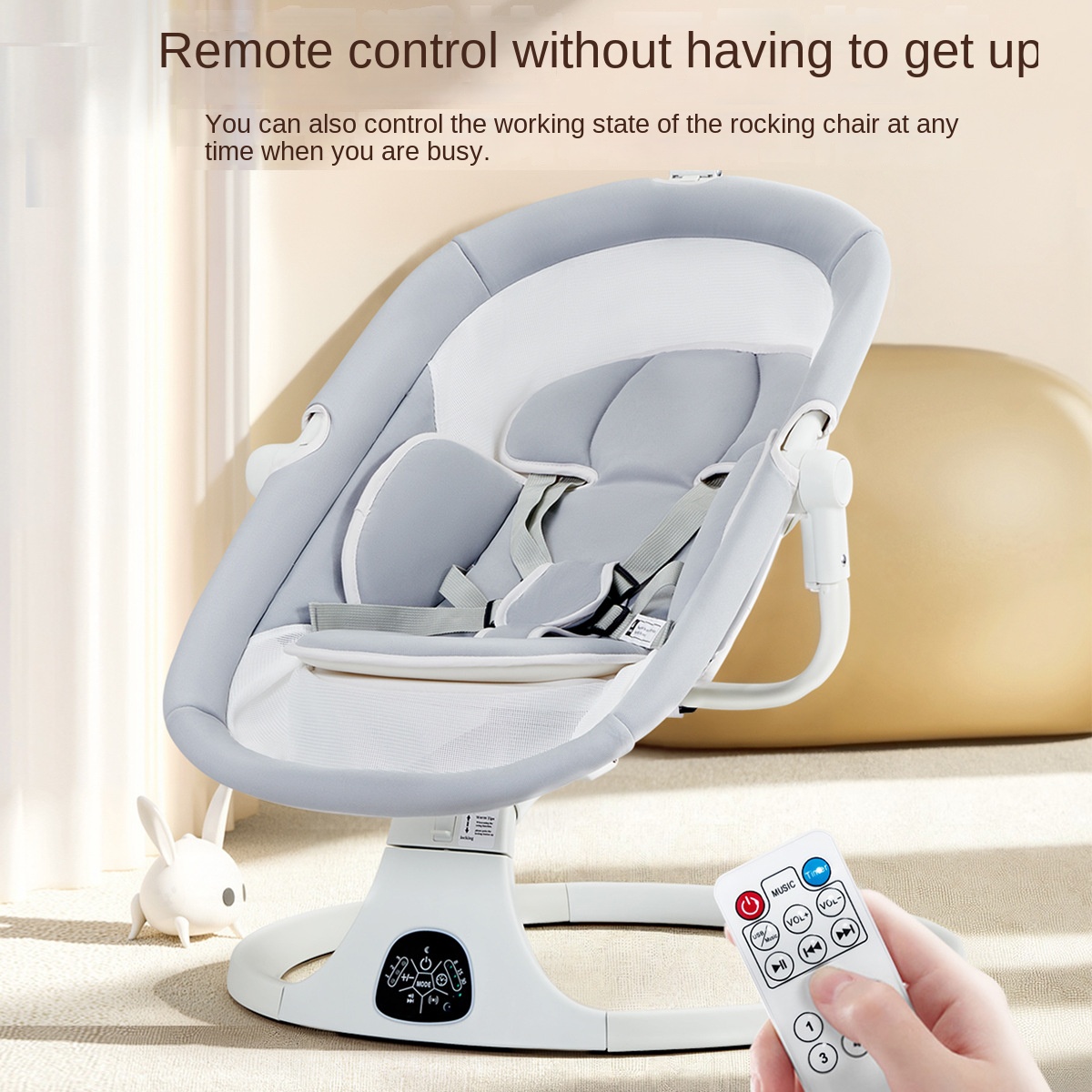 Детская колыбель-качалка, мног – обзор и цена Baby Nursery Rocking Chair