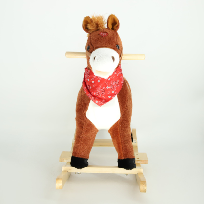 Детская лошадка-качалка, дерев – обзор и цена Baby Nursery Rocking Chair