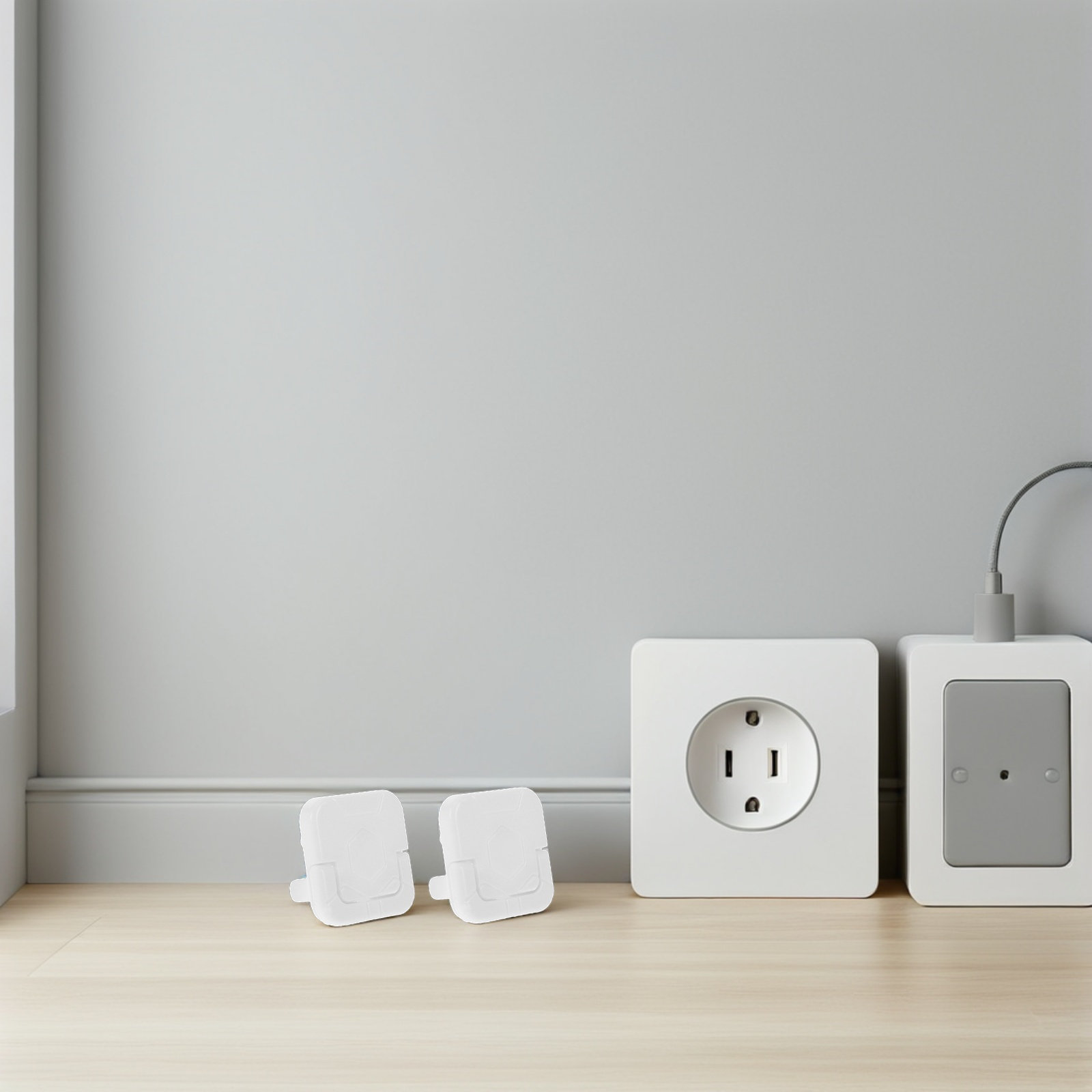 40 шт. белых защитных заглушек – обзор и цена Outlet Cover Childproof