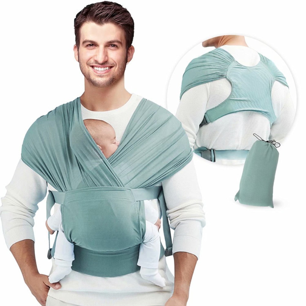 Портативный эргономичный слинг – обзор и цена Baby Wrap Stretchy