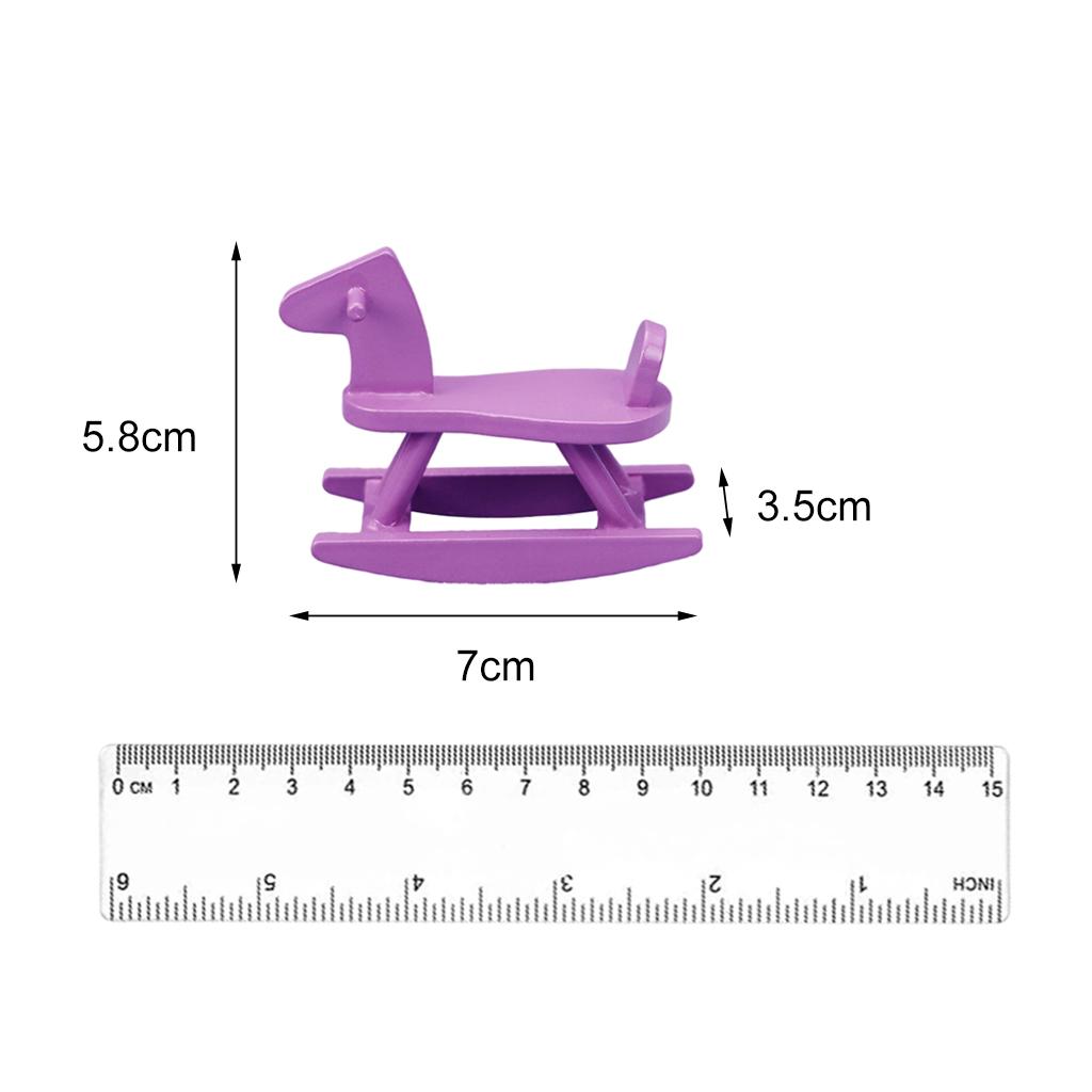 Миниатюрная деревянная лошадка – обзор и цена Baby Nursery Rocking Chair